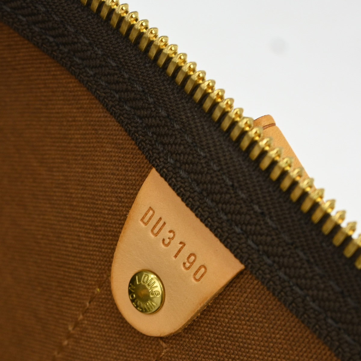 Louis Vuitton Keepall Bag Monogram Canvas Brown Canvas Travel Bag Bag (   )