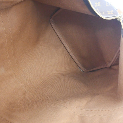 Louis Vuitton Keepall Bag Monogram Canvas Brown Canvas Travel Bag Bag (   )