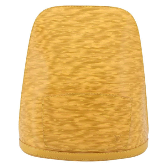 Louis Vuitton Gobelins Backpack Epi Leather Yellow Leather Backpack Bag (   )