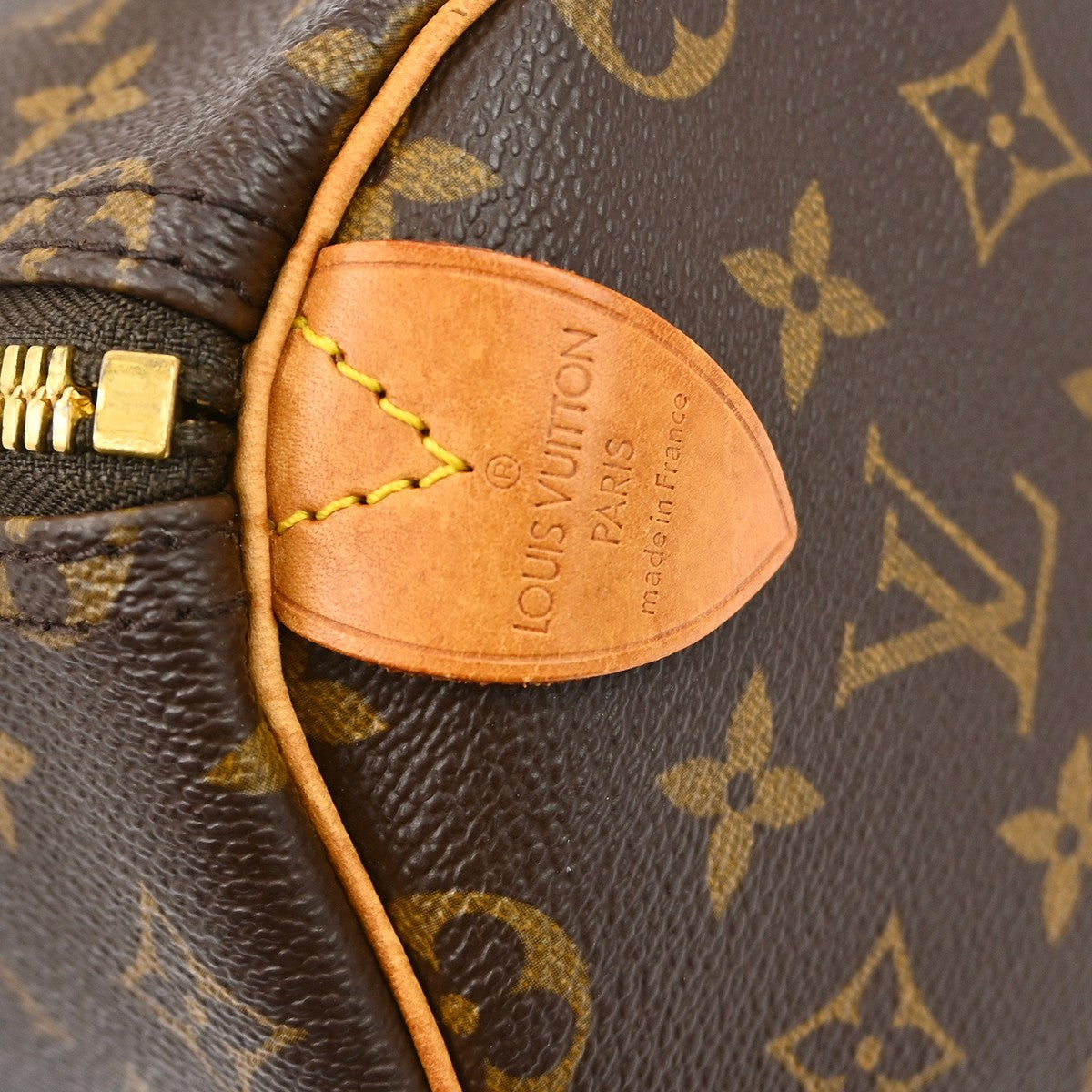 Louis Vuitton Keepall Bag Monogram Canvas Brown Canvas Travel Bag Bag (   )