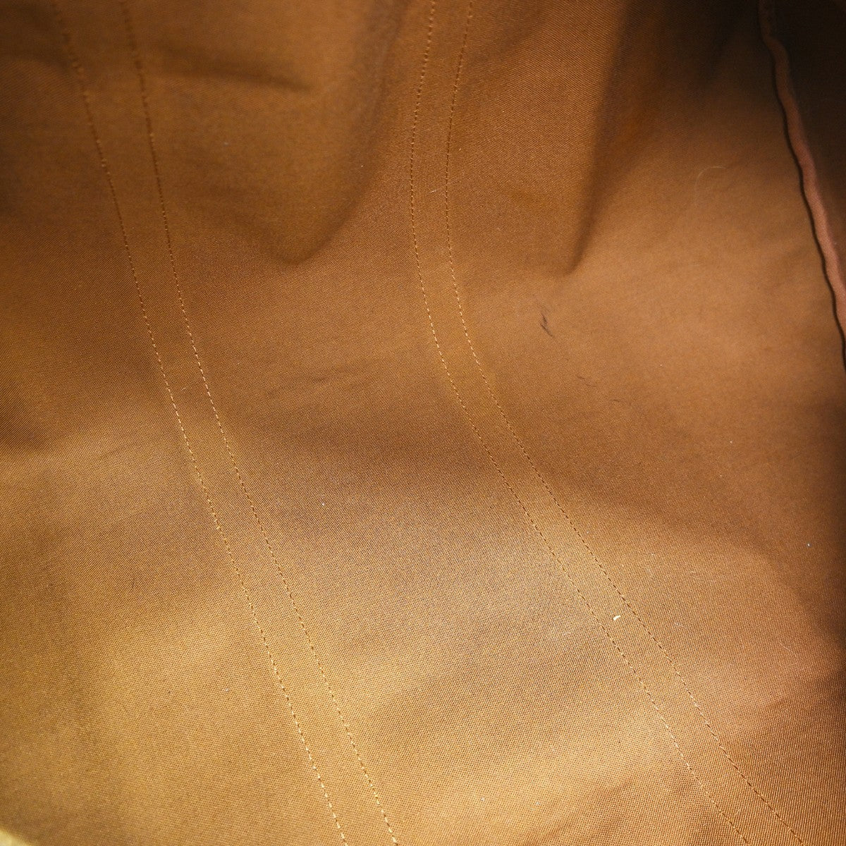 Louis Vuitton Keepall Bag Monogram Canvas Brown Canvas Travel Bag Bag (   )