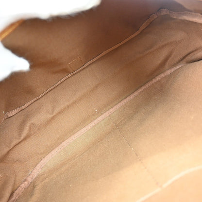 Louis Vuitton Saumur Handbag Monogram Canvas Brown Canvas Shoulder Bag Bag (   )