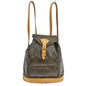 Louis Vuitton Vintage Montsouris Backpack Monogram Canvas Brown Canvas Backpack Bag (   )