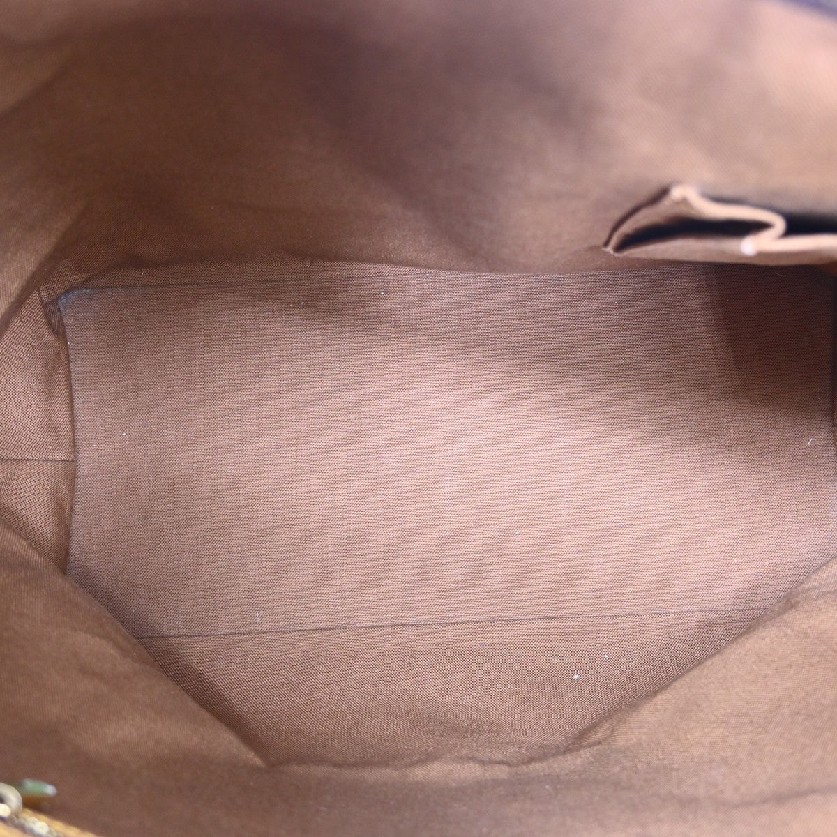 Louis Vuitton Cabas Mezzo Monogram Canvas Brown Canvas Tote Bag Bag (   )