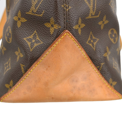 Louis Vuitton Cabas Mezzo Monogram Canvas Brown Canvas Tote Bag Bag (   )