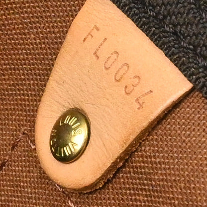 Louis Vuitton Keepall Bandouliere Bag Monogram Canvas Brown Canvas Travel Bag Bag (   )
