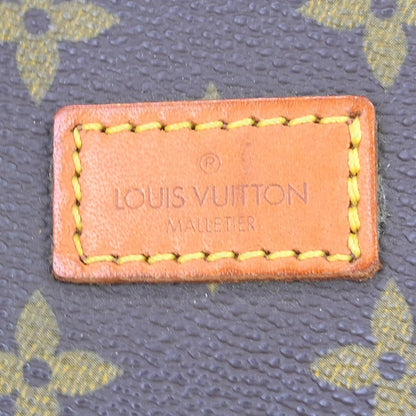 Louis Vuitton Saumur Handbag Monogram Canvas Brown Canvas Travel Bag Bag (   )