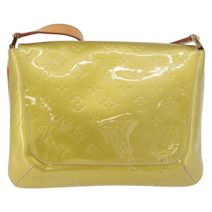 Louis Vuitton Thompson Street Handbag Monogram Vernis Gray Patent_Leather Shoulder Bag Bag (   )