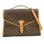 Louis Vuitton Beverly Briefcase Monogram Canvas Brown Canvas Briefcase Bag (   )