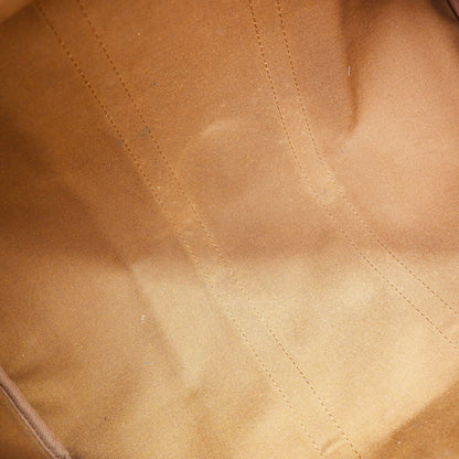 Louis Vuitton Keepall Bag Monogram Canvas Brown Canvas Travel Bag Bag (   )