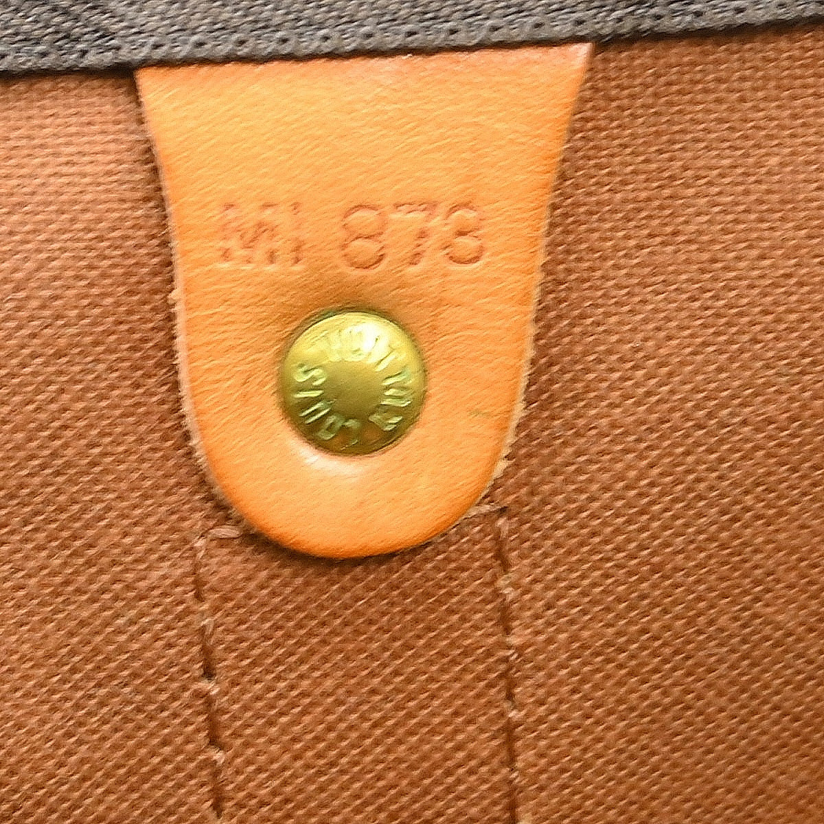 Louis Vuitton Keepall Bag Monogram Canvas Brown Canvas Travel Bag Bag (   )