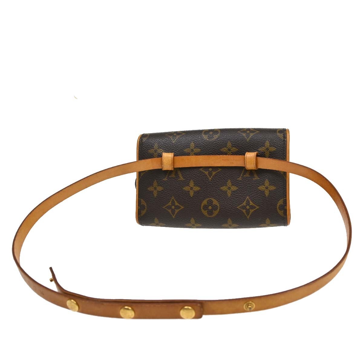 Louis Vuitton Florentine Waist Bag Monogram Canvas Brown Canvas Clutche & Pouche Bag (   )