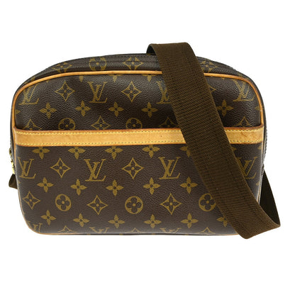 Louis Vuitton Reporter Bag Monogram Canvas Brown Canvas Shoulder Bag Bag (   )