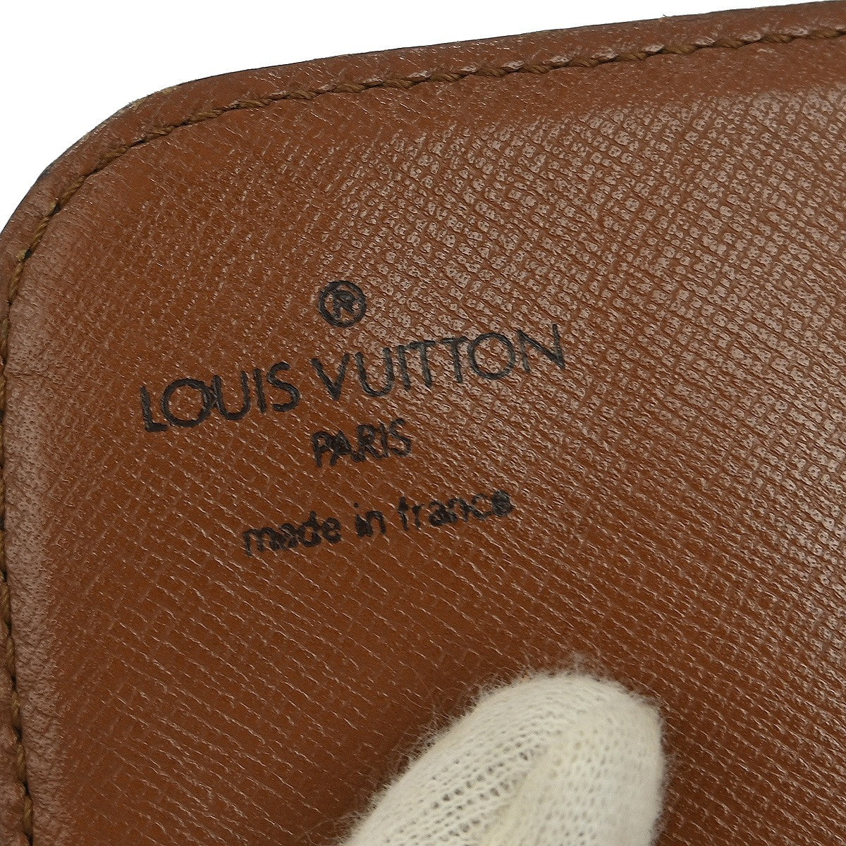 Louis Vuitton Cartouchiere Handbag Monogram Canvas Brown Canvas Shoulder Bag Bag (   )