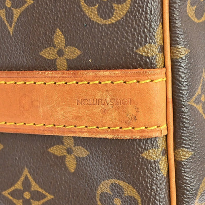 Louis Vuitton Keepall Bandouliere Bag Monogram Canvas Brown Canvas Travel Bag Bag (   )
