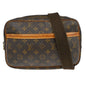 Louis Vuitton Reporter Bag Monogram Canvas Brown Canvas Shoulder Bag Bag (   )
