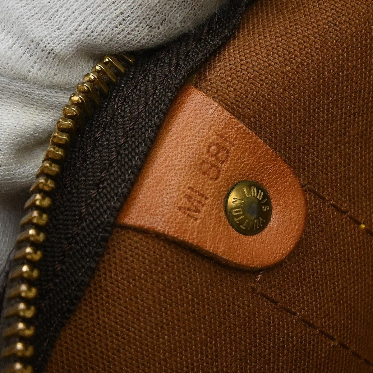 Louis Vuitton Keepall Bag Monogram Canvas Brown Canvas Travel Bag Bag (   )