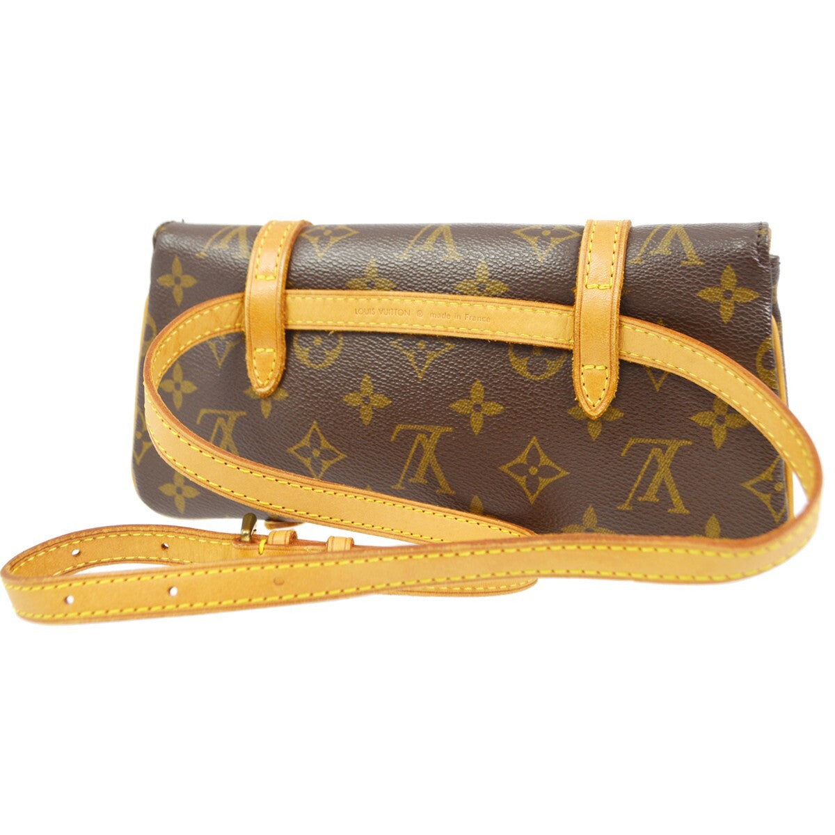 Louis Vuitton Marelle Waist Bag Monogram Canvas Brown Canvas Wallets Accessory (   )