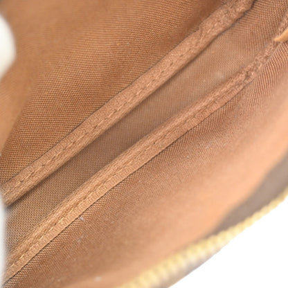 Louis Vuitton Mini Pochette Accessoires Canvas Brown Canvas Clutche & Pouche Bag (   )