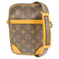 Louis Vuitton Danube Handbag Monogram Canvas Brown Canvas Shoulder Bag Bag (   )