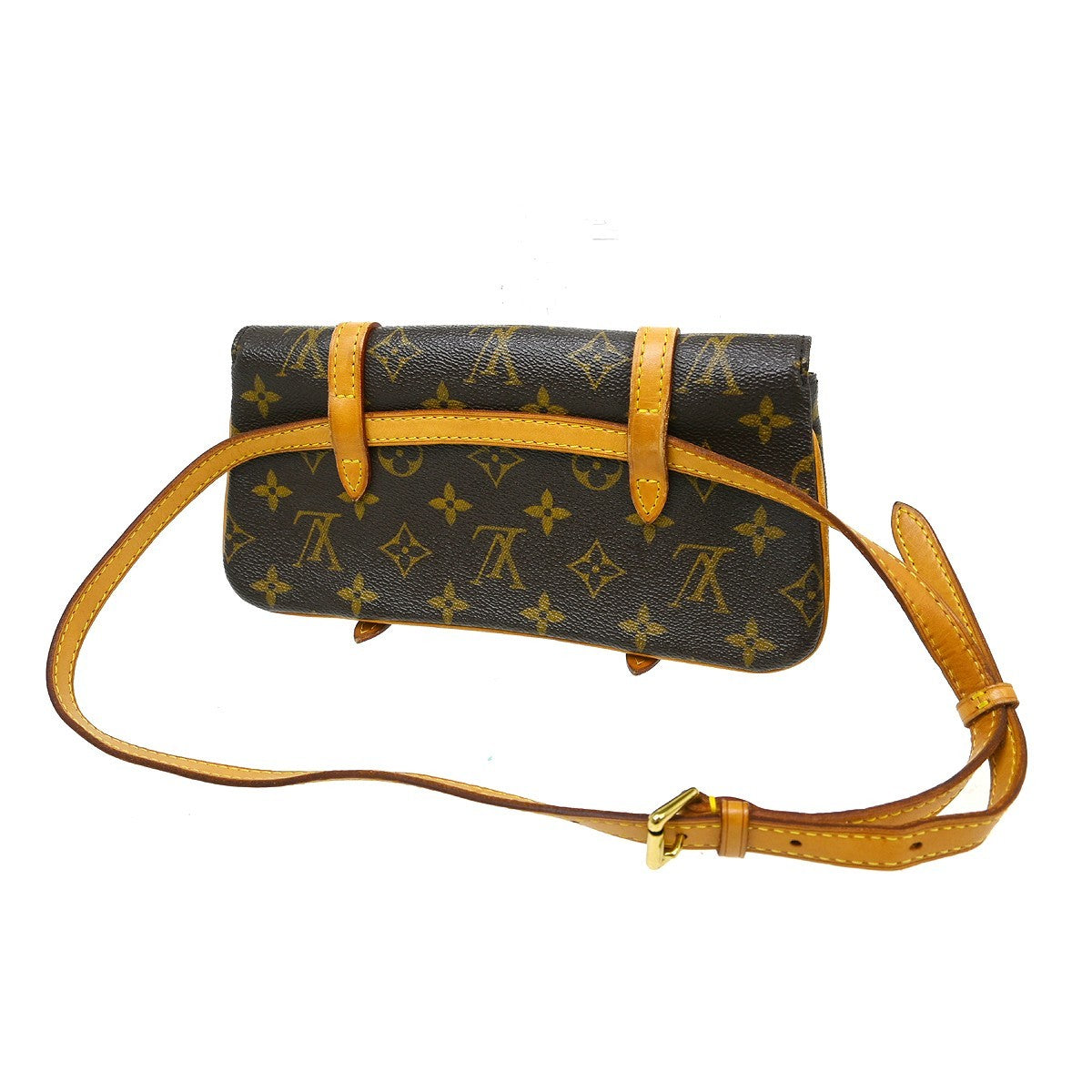 Louis Vuitton Marelle Waist Bag Monogram Canvas Brown Canvas Clutche & Pouche Bag (   )