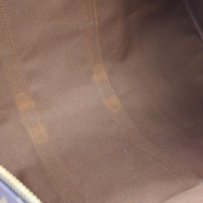 Louis Vuitton Keepall Bag Monogram Canvas Brown Canvas Travel Bag Bag (   )