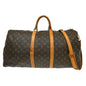 Louis Vuitton Keepall Bandouliere Bag Monogram Canvas Brown Canvas Travel Bag Bag (   )
