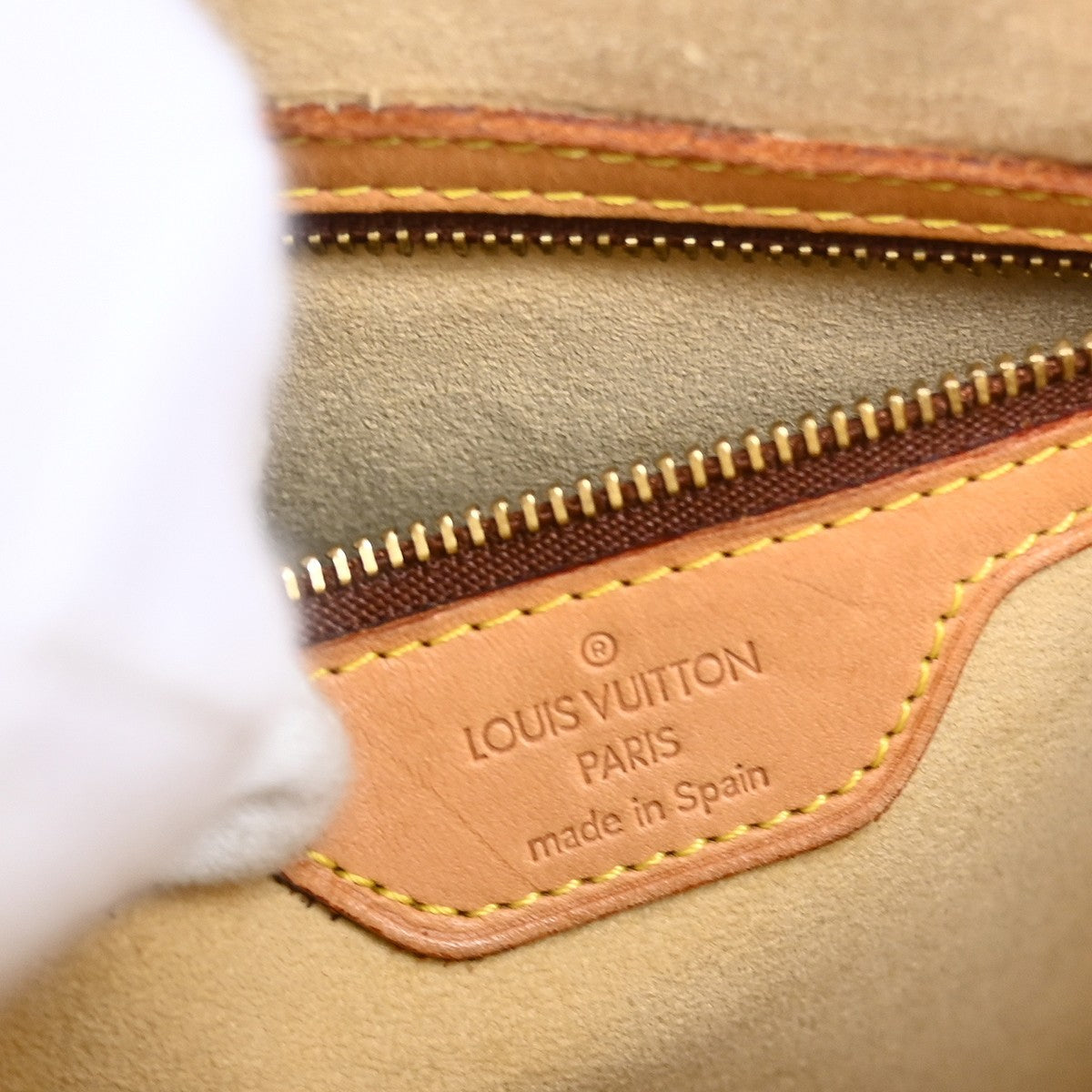 Louis Vuitton Monogram Looping Handbag Monogram Canvas Brown Canvas Shoulder Bag Bag (   )