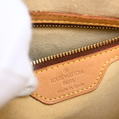 Louis Vuitton Monogram Looping Handbag Monogram Canvas Brown Canvas Shoulder Bag Bag (   )