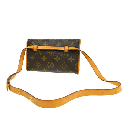 Louis Vuitton Florentine Waist Bag Monogram Canvas Brown Canvas Clutche & Pouche Bag (   )