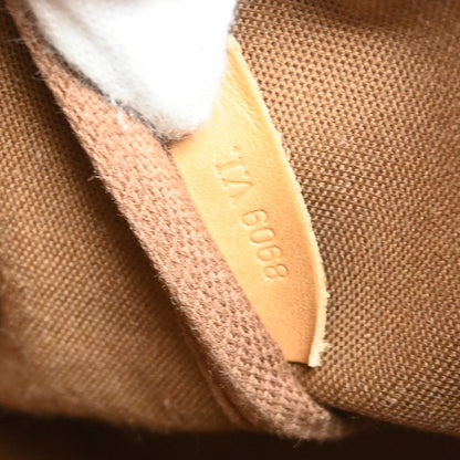 Louis Vuitton Saumur Handbag Monogram Canvas Brown Canvas Shoulder Bag Bag (   )