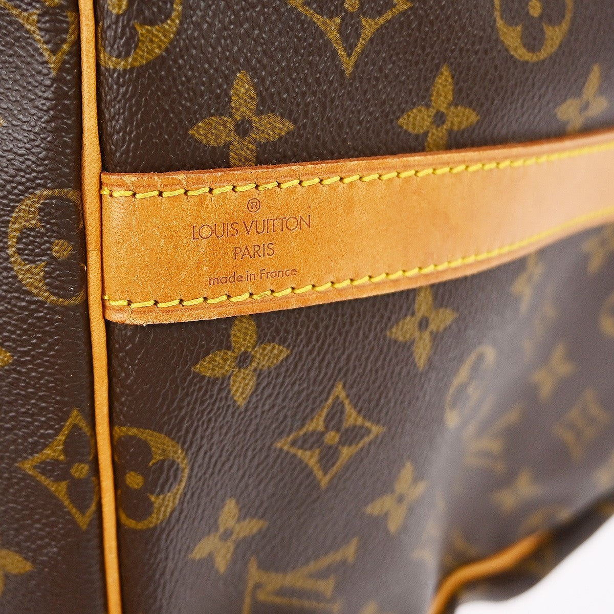 Louis Vuitton Keepall Bandouliere Bag Monogram Canvas Brown Canvas Travel Bag Bag (   )