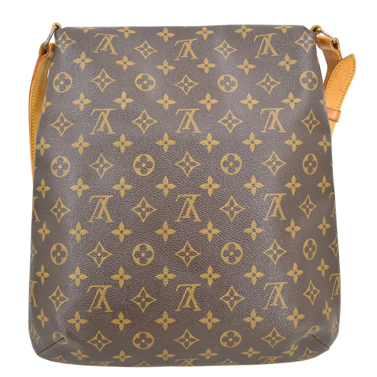 Louis Vuitton Musette Salsa Handbag Monogram Canvas Brown Canvas Shoulder Bag Bag (   )
