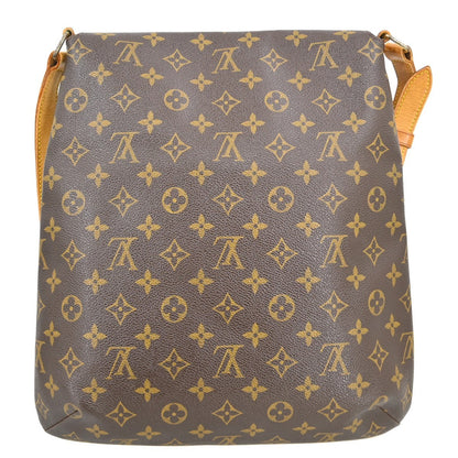 Louis Vuitton Musette Salsa Handbag Monogram Canvas Brown Canvas Shoulder Bag Bag (   )
