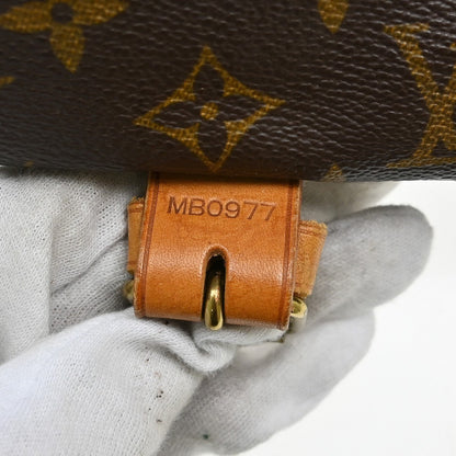 Louis Vuitton Saumur Handbag Monogram Canvas Brown Canvas Shoulder Bag Bag (   )