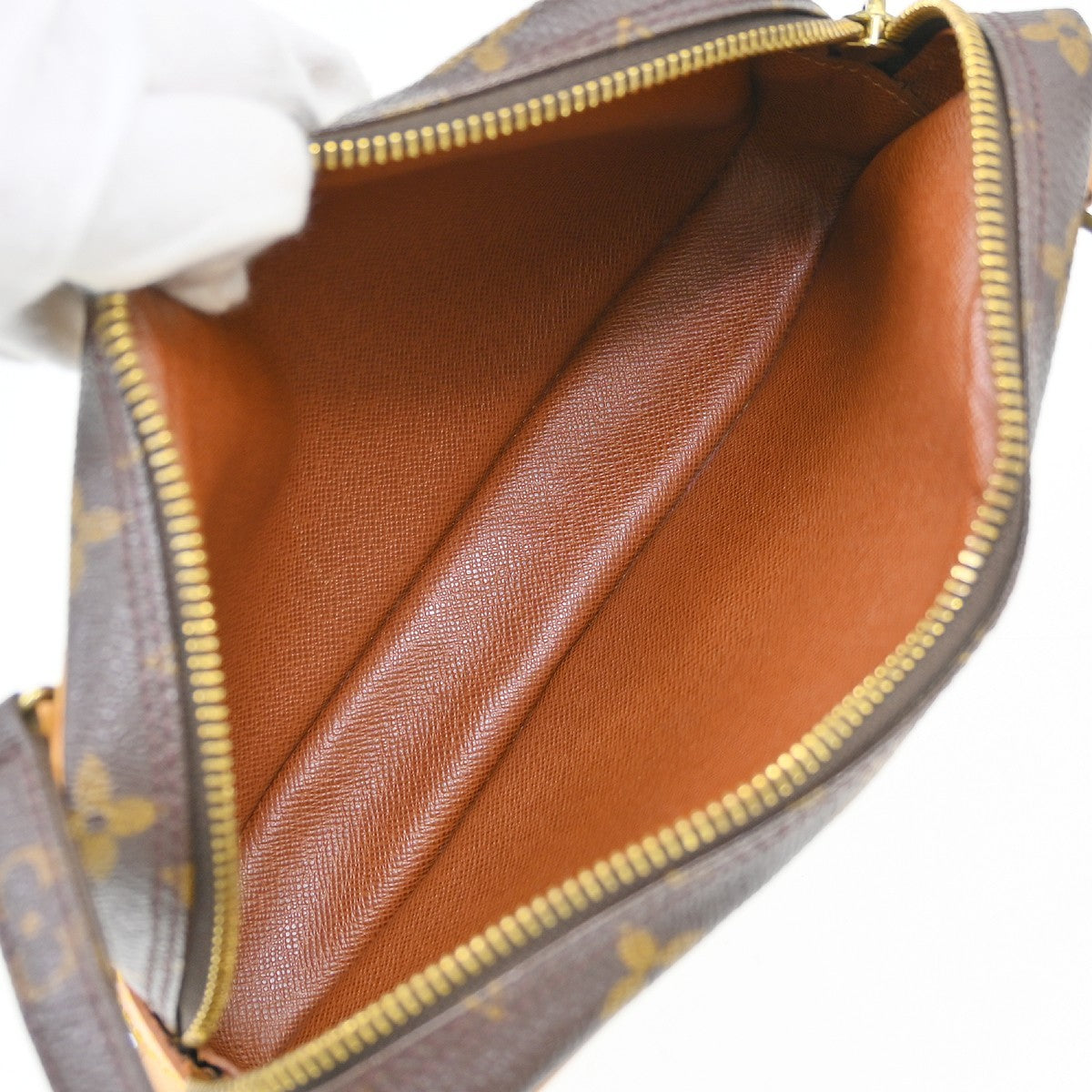 Louis Vuitton Pochette Marly Bandouliere Bag Monogram Canvas Brown Canvas Shoulder Bag Bag (   )