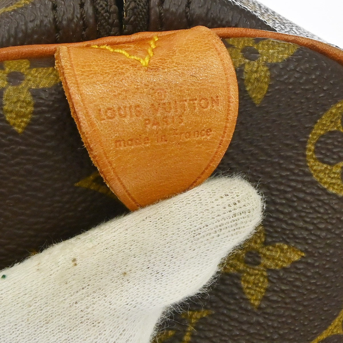 Louis Vuitton Keepall Bag Monogram Canvas Brown Canvas Travel Bag Bag (   )