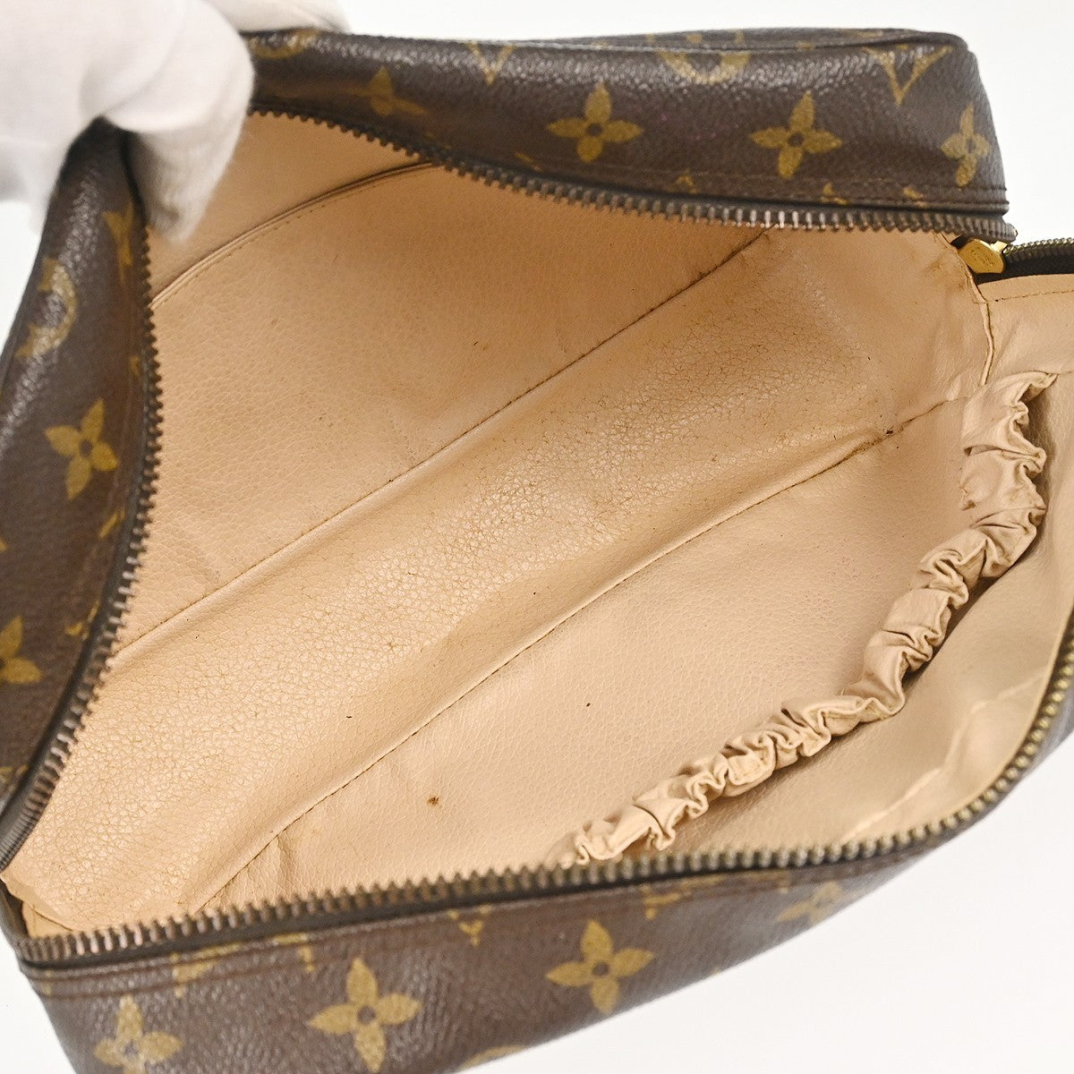 Louis Vuitton Trousse Toilette Monogram Canvas Brown Canvas Clutche & Pouche Bag (   )