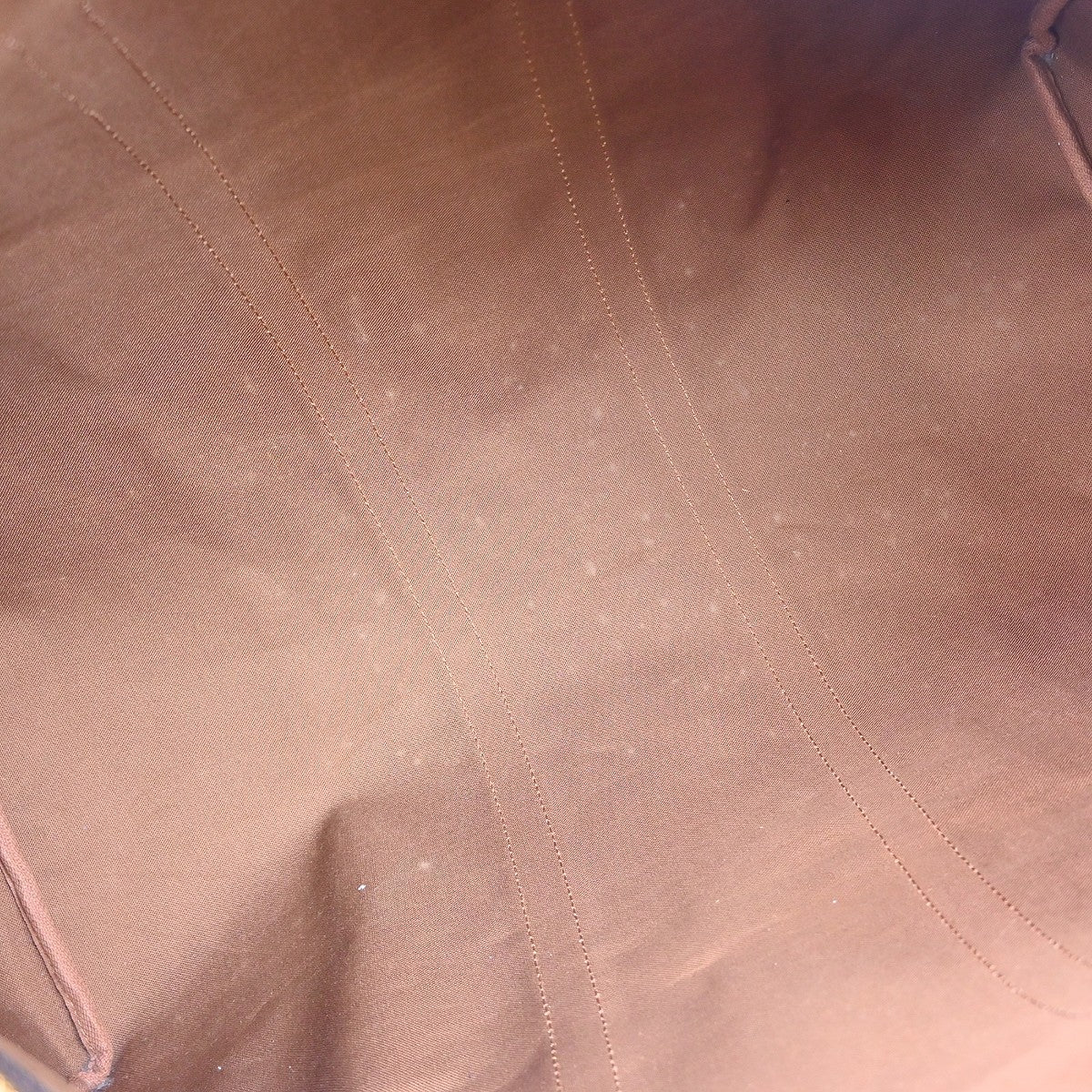 Louis Vuitton Keepall Bag Monogram Canvas Brown Canvas Travel Bag Bag (   )