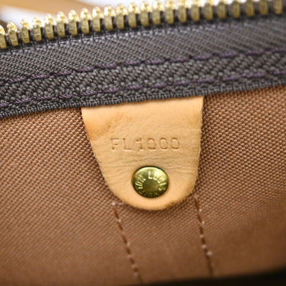 Louis Vuitton Keepall Bandouliere Bag Monogram Canvas Brown Canvas Travel Bag Bag (   )