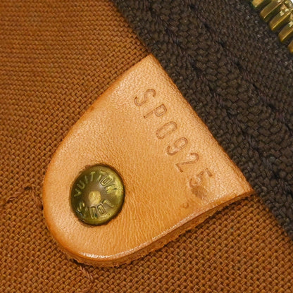 Louis Vuitton Keepall Bag Monogram Canvas Brown Canvas Travel Bag Bag (   )