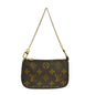 Louis Vuitton Mini Pochette Accessoires Canvas Brown Canvas Clutche & Pouche Bag (   )