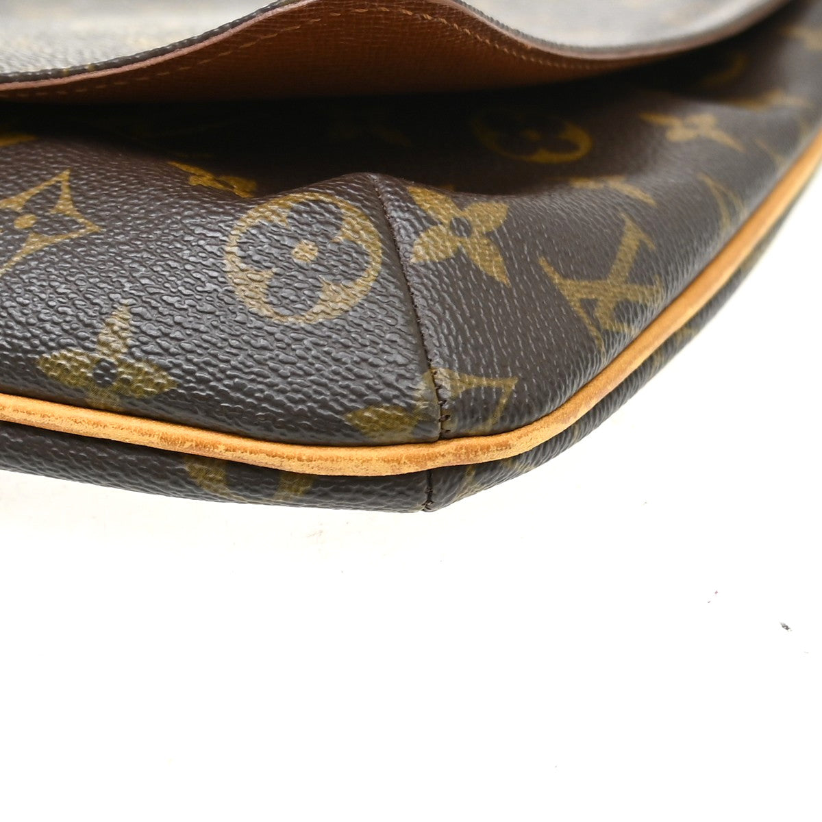 Louis Vuitton Musette Salsa Handbag Monogram Canvas Brown Canvas Shoulder Bag Bag (   )
