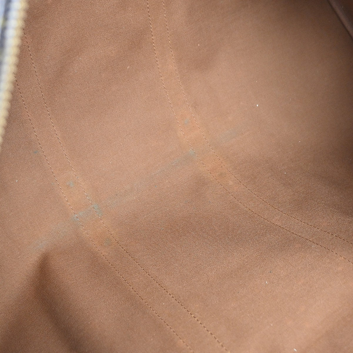 Louis Vuitton Keepall Bag Monogram Canvas Brown Canvas Travel Bag Bag (   )