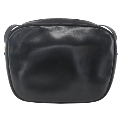 Salvatore Ferragamo Vara Bow Camera Shoulder Bag Patent Leather Black Leather Shoulder Bag Bag (   )