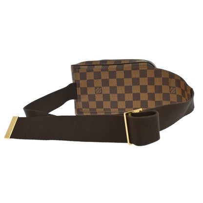 Louis Vuitton Geronimos Waist Bag Damier Brown Canvas Shoulder Bag Bag (   )