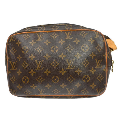 Louis Vuitton Reporter Bag Monogram Canvas Brown Canvas Shoulder Bag Bag (   )
