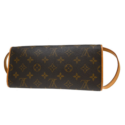 Louis Vuitton Twin Handbag Monogram Canvas Brown Canvas Clutche & Pouche Bag (   )