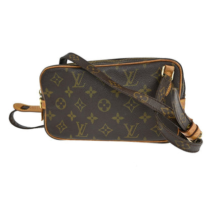 Louis Vuitton Pochette Marly Bandouliere Bag Monogram Canvas Brown Canvas Shoulder Bag Bag (   )