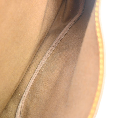 Louis Vuitton Saumur Handbag Monogram Canvas Brown Canvas Shoulder Bag Bag (   )